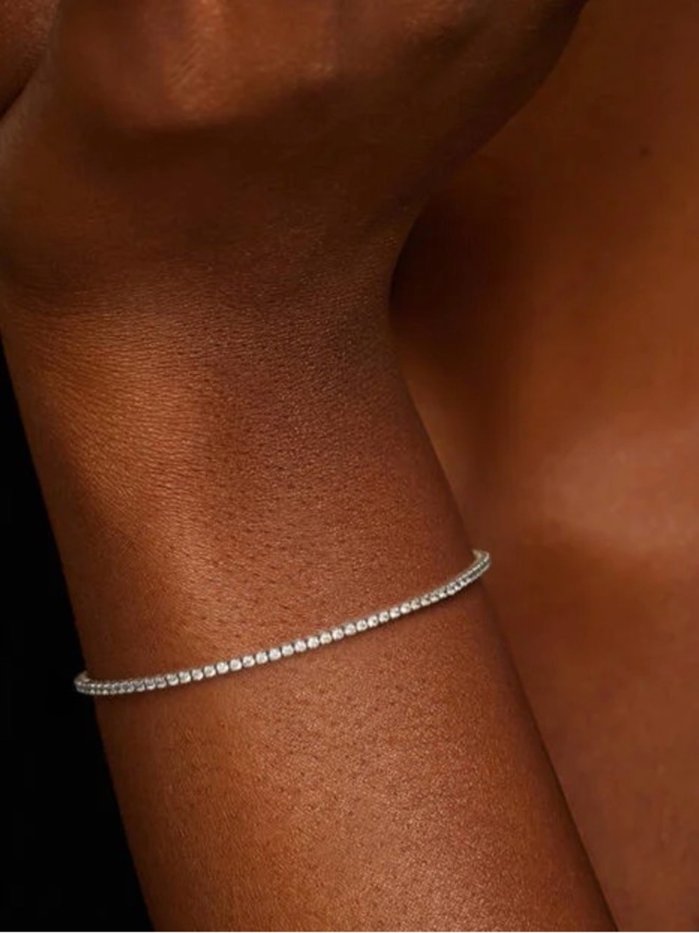 6.5 In. Petite Lab Diamond Tennis Bracelet (1 1/2 ct. tw.) in 14K White Gold